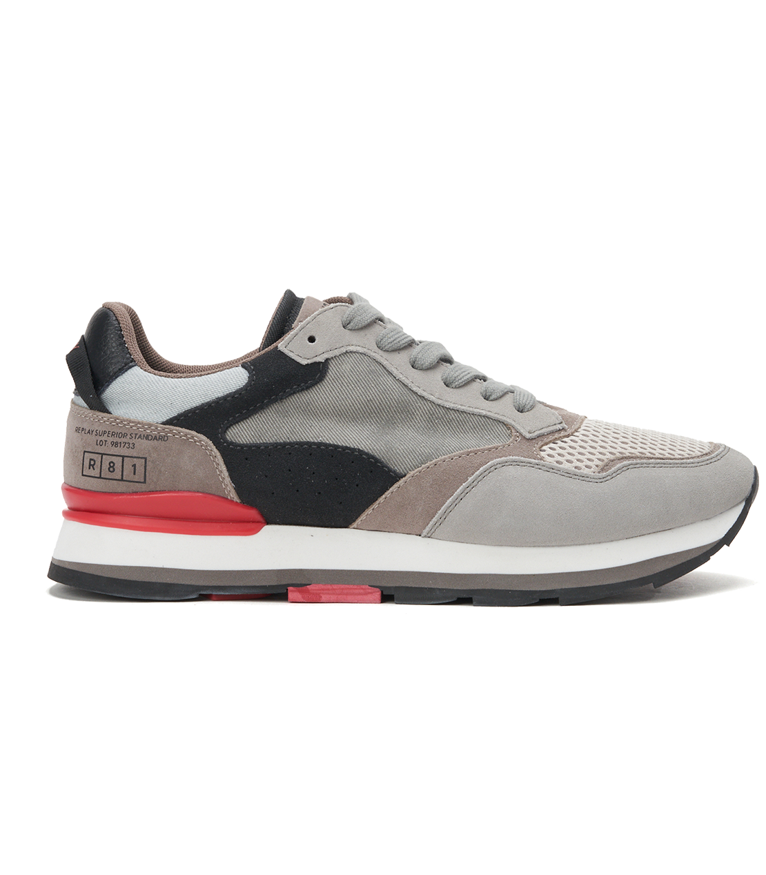 ARTHURスポーティカジュアルレースアップスニーカー 詳細画像 グレー 1